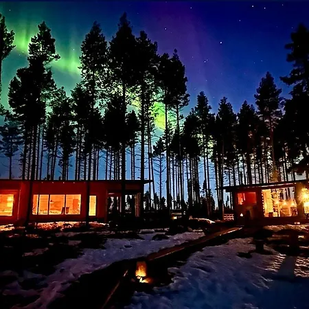Onnela I Lakeside Log Cabin - Auroras - Sauna Semesterbostad