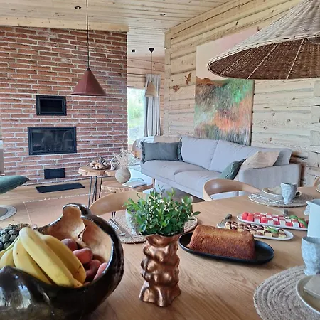 Onnela I Lakeside Log Cabin - Auroras - Sauna Semesterbostad