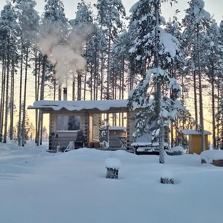 Onnela I Lakeside Log Cabin - Auroras - Sauna Semesterbostad *